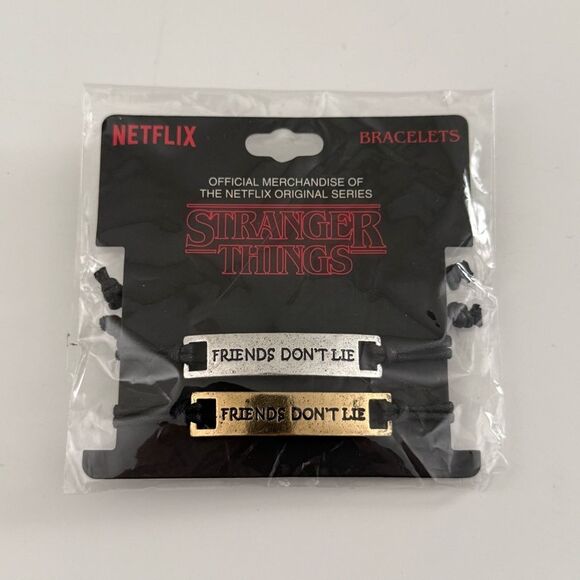 STRANGER THINGS HOT TOPIC BRACELET SET - Picture 1 of 3